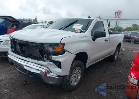 2024 Chevrolet Silverado 1500 2Wd Long Bed Wt from USA, damaged, VIN 3GCNAAED3RG356634